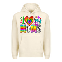Tofu i love my moms Premium Hoodie - texasbilliewilder