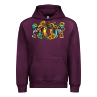 Mauve Wine western mom Urban Hoodie - texasbilliewilder