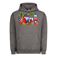 Pigment Tornado puerto rico coffee cups Urban Hoodie - Zillion Design Studio
