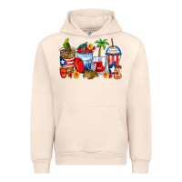 Sandshell puerto rico coffee cups Urban Hoodie - Zillion Design Studio