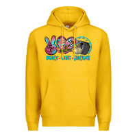 Lemon peace love racing Premium Hoodie - AdoDesignShop