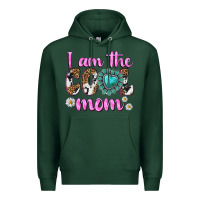 Sports Green i am cool mom Premium Hoodie - texasbilliewilder