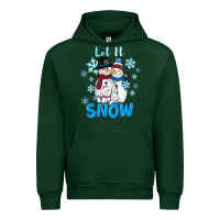 Foreset Green let it snow Urban Hoodie - RanaPortraitStore