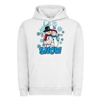 Pigment Lunar Rock let it snow Urban Hoodie - RanaPortraitStore