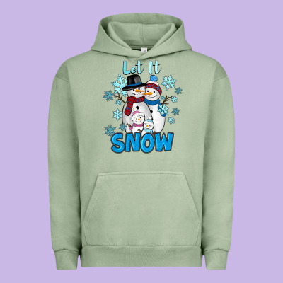 Let It Snow Urban Hoodie Designed By Ranaportraitstore