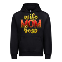 Black wife mom boss Urban Hoodie - texasbilliewilder