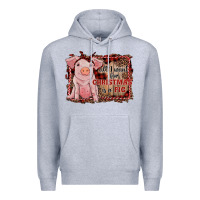 All I Want For Christmas Is A Pig Sitting Pig Premium Hoodie | Teevron