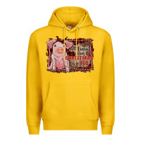 Lemon all i want for christmas is a pig sitting pig Premium Hoodie - RanaPortraitStore