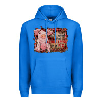 True Royal all i want for christmas is a pig sitting pig Premium Hoodie - RanaPortraitStore