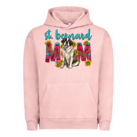 Pigment Salmon western st bernard mom Urban Hoodie - texasbilliewilder