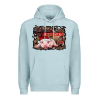 Blue Mist all i want for christmas is a pig baby Premium Hoodie - RanaPortraitStore