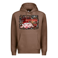 Chestnut all i want for christmas is a pig baby Premium Hoodie - RanaPortraitStore