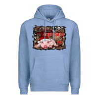 Colony Blue all i want for christmas is a pig baby Premium Hoodie - RanaPortraitStore