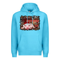 Ocean Blue all i want for christmas is a pig baby Premium Hoodie - RanaPortraitStore