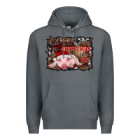 Rock all i want for christmas is a pig baby Premium Hoodie - RanaPortraitStore