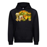 Black frog coffee cups Urban Hoodie - Zillion Design Studio