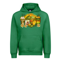 Emerald frog coffee cups Urban Hoodie - Zillion Design Studio