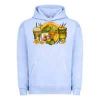 Frog Coffee Cups Urban Hoodie | Teevron