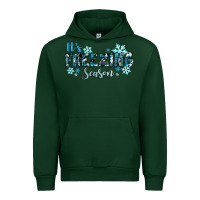 Forest Green it's freezing season winter Urban Hoodie - RanaPortraitStore