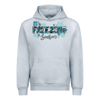 Heather Grey it's freezing season winter Urban Hoodie - RanaPortraitStore