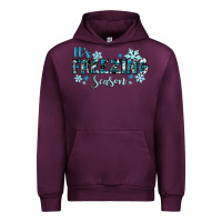 Mauve Wine it's freezing season winter Urban Hoodie - RanaPortraitStore