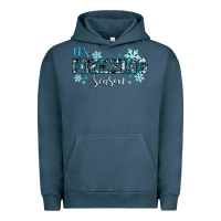Pigment Midnight Navy it's freezing season winter Urban Hoodie - RanaPortraitStore