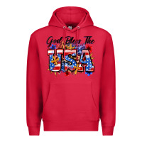 Cardinal god bless the usa Premium Hoodie - Zillion Design Studio