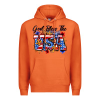 Carrot god bless the usa Premium Hoodie - Zillion Design Studio