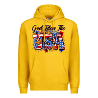 Lemon god bless the usa Premium Hoodie - Zillion Design Studio