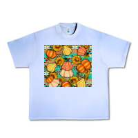 Grape Ice pumpkin sunflowers leaves Urban Heavy Tee - Artiststas