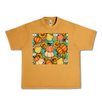 Peanut Butter pumpkin sunflowers leaves Urban Heavy Tee - Artiststas