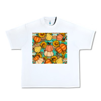 White pumpkin sunflowers leaves Urban Heavy Tee - Artiststas
