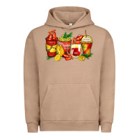 Pigment Burro crawfish coffee cups Urban Hoodie - Zillion Design Studio