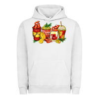 Pigment Lunar Rock crawfish coffee cups Urban Hoodie - Zillion Design Studio