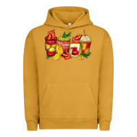 Pigment Peanut Butter crawfish coffee cups Urban Hoodie - Zillion Design Studio