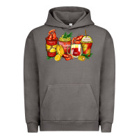 Pigment Tornado crawfish coffee cups Urban Hoodie - Zillion Design Studio