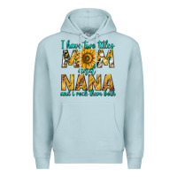 Blue Mist i have two titles mom and nana and i rock them bot Premium Hoodie - texasbilliewilder