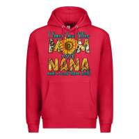 Cardinal i have two titles mom and nana and i rock them bot Premium Hoodie - texasbilliewilder