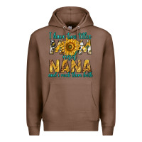 Chestnut i have two titles mom and nana and i rock them bot Premium Hoodie - texasbilliewilder