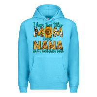 Ocean Blue i have two titles mom and nana and i rock them bot Premium Hoodie - texasbilliewilder