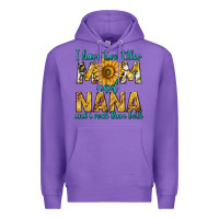 Purple i have two titles mom and nana and i rock them bot Premium Hoodie - texasbilliewilder