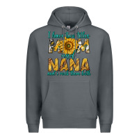 Rock i have two titles mom and nana and i rock them bot Premium Hoodie - texasbilliewilder