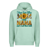 Seafoam i have two titles mom and nana and i rock them bot Premium Hoodie - texasbilliewilder