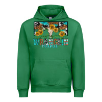 Emerald wranglin mama Urban Hoodie - texasbilliewilder