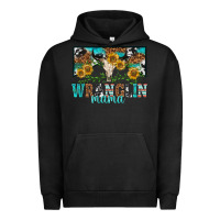 Pigment Black wranglin mama Urban Hoodie - texasbilliewilder