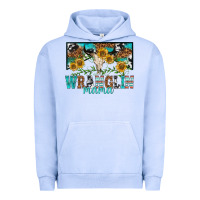 Pigment Grape Ice wranglin mama Urban Hoodie - texasbilliewilder