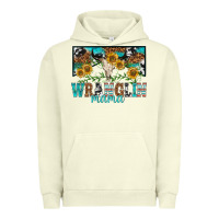Pigment Pistachio wranglin mama Urban Hoodie - texasbilliewilder