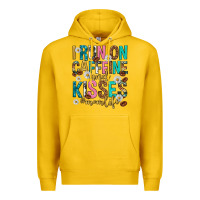 Lemon i run on caffeine and kisses mothers day Premium Hoodie - texasbilliewilder