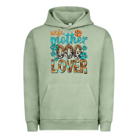 Pigment Oil Green wife mother dog lover with paws Urban Hoodie - texasbilliewilder