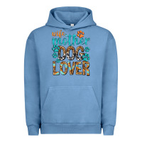 Pigment Pebble Blue wife mother dog lover with paws Urban Hoodie - texasbilliewilder